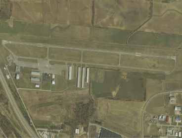 Aerial photo of aiport